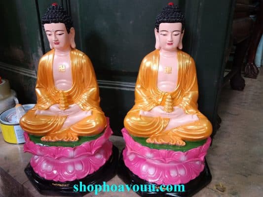 Tượng Phật Dược Sư cao 40 cm tại shop Hoa Vô Ưu