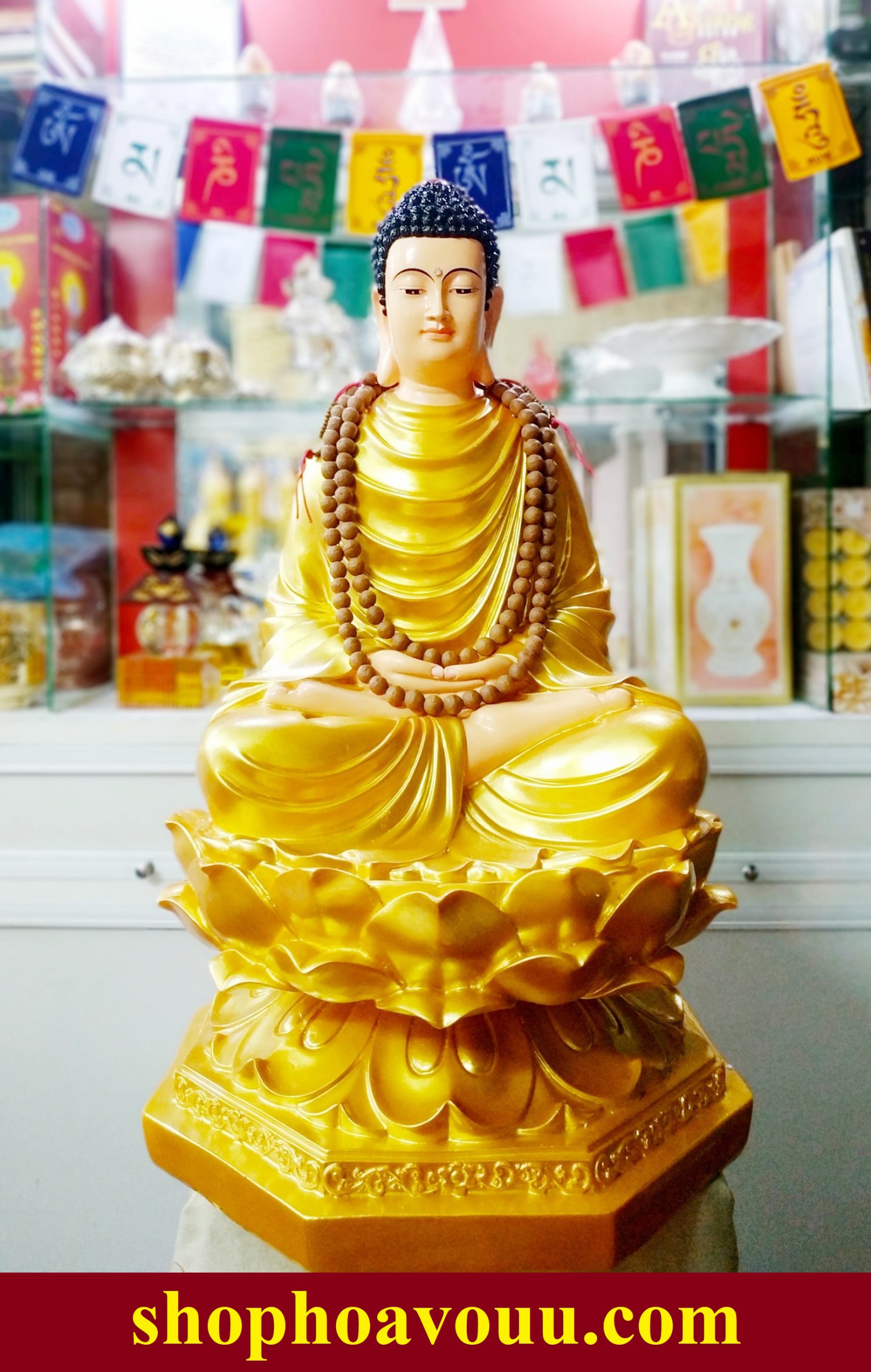Tượng Phật Thích Ca Mâu Ni cao 65cm
