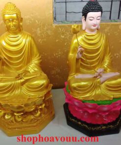 Tượng Phật Thích Ca Niêm Hoa cao 50 cm