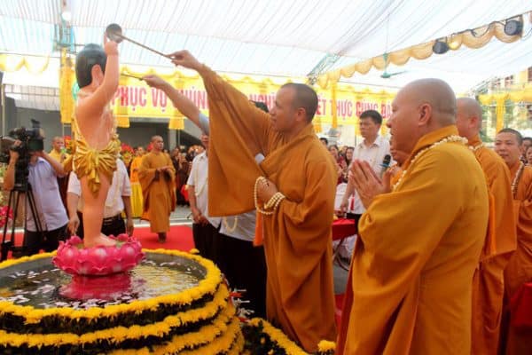  Phật giáo Hà Giang tổ chức Đại lễ Phật Đản PL.2562. Ảnh: Báo Hà Giang